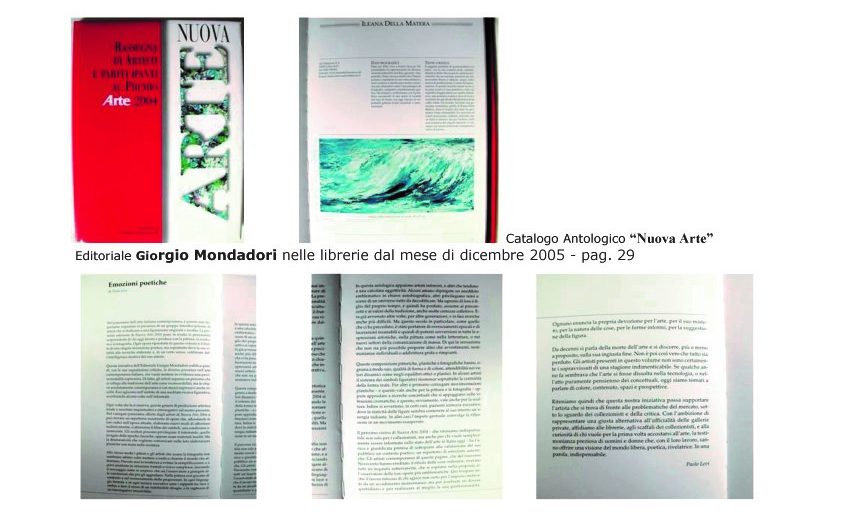 Catalogo Antologico "Nuova Arte" G. Mondadori